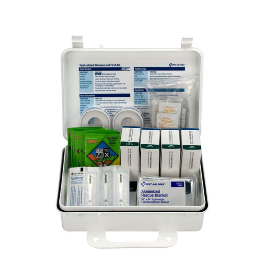 First Aid Only 5250 weatherproof case ready for jobsite storage