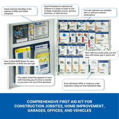First Aid Only 746000 SmartTab ezRefill system shown for simple replenishment