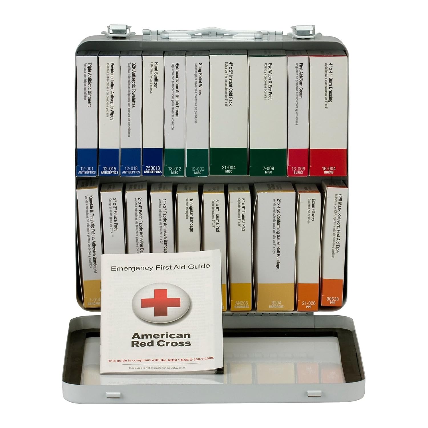 First Aid Only 90600 unitized boxes organize supplies for fast restocking