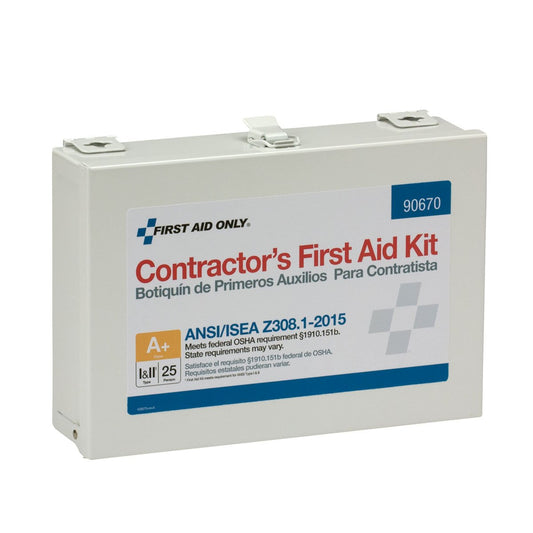 First Aid Only 90670 bandages and antibiotic ointment for minor cuts.