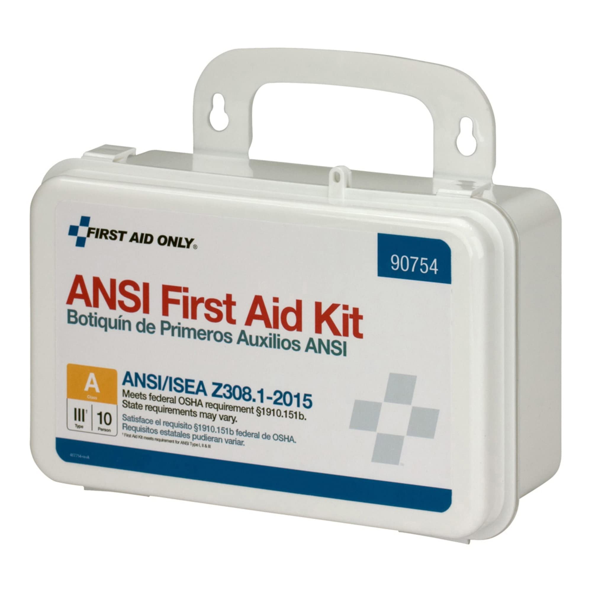 First Aid Only 90754 scissors and tweezers for precise handling.