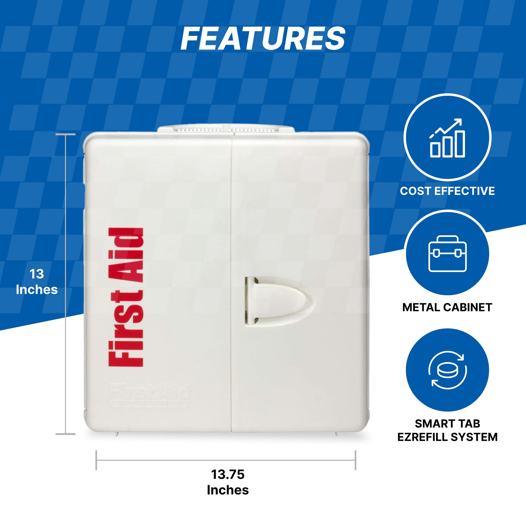 First Aid Only burn dressings provide quick, clean application.