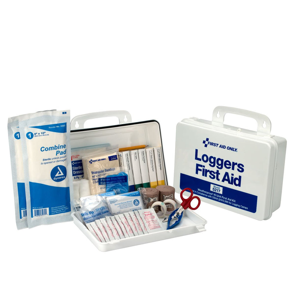 First Aid Only compact kit pouch enables quick access during emergencies.