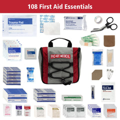 Pac-Kit Trailblazer 3 interior pockets for quick organization on outdoor trips