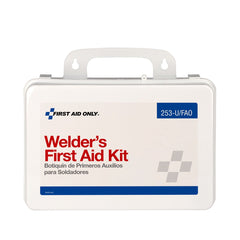 Essential supplies included in the welder kit by First Aid Only.