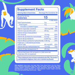 First Day strawberry flavor gummies suggesting tasty, kid-friendly nutrition