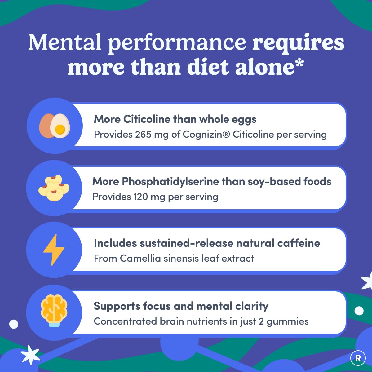 FIRST DAY Phosphatidylserine ingredient image signals memory-friendly ingredients.