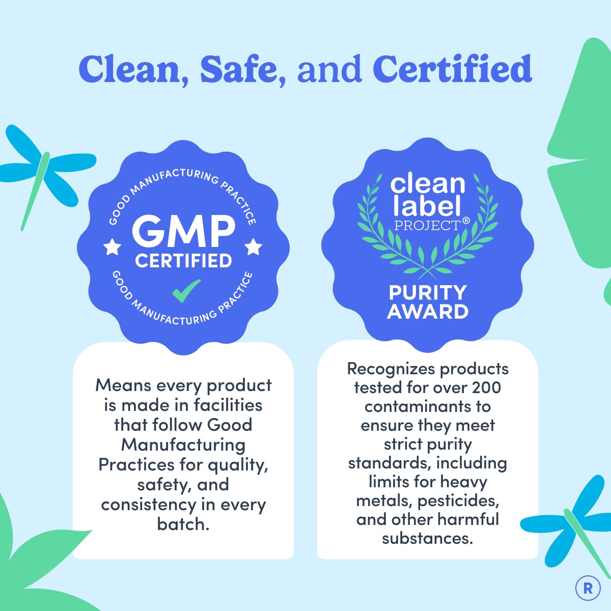 FIRST DAY nutrient label highlights 12 essential vitamins and minerals