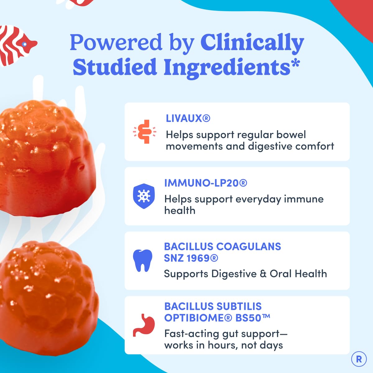 First Day Teens ingredients list emphasizes clean, allergen-free formula.