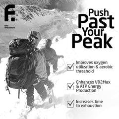 FIRST ENDURANCE OptygenHP packaging box designed for athlete performance.