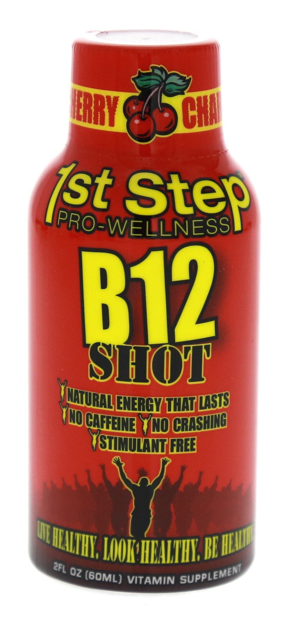 1st Step for Energy B-12 Boost Cherry Charge cherry-flavor; enjoyable daily ritual.