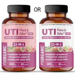  FIRSTORGANIC dual-pack capsules inside a bottle