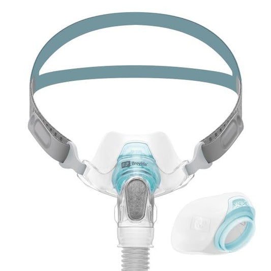 Fisher & Paykel Brevida nasal frame with universal fit for all cushion sizes.