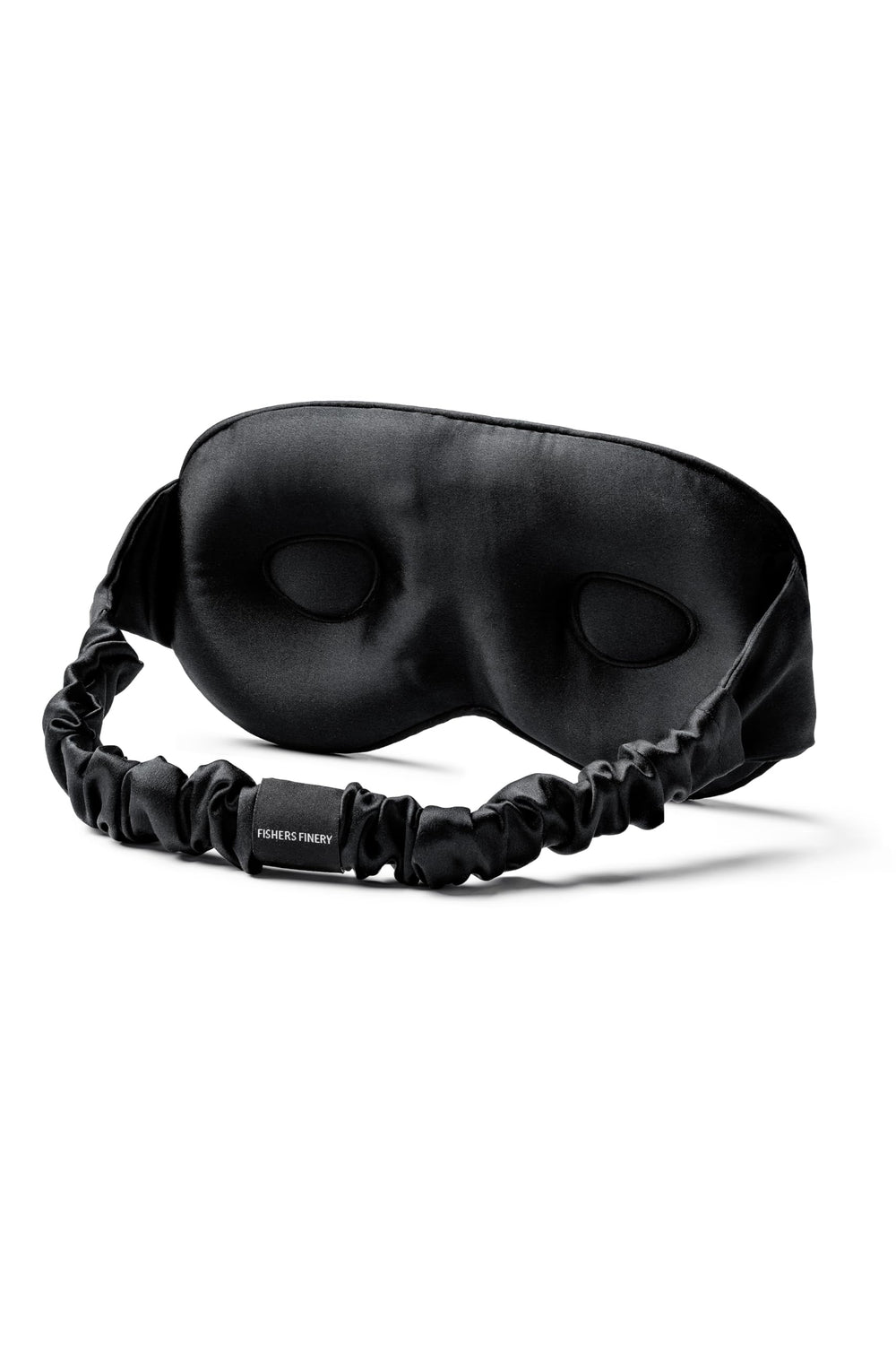 Fishers Finery 25 Momme Silk Sleep Mask contoured blackout for deep rest