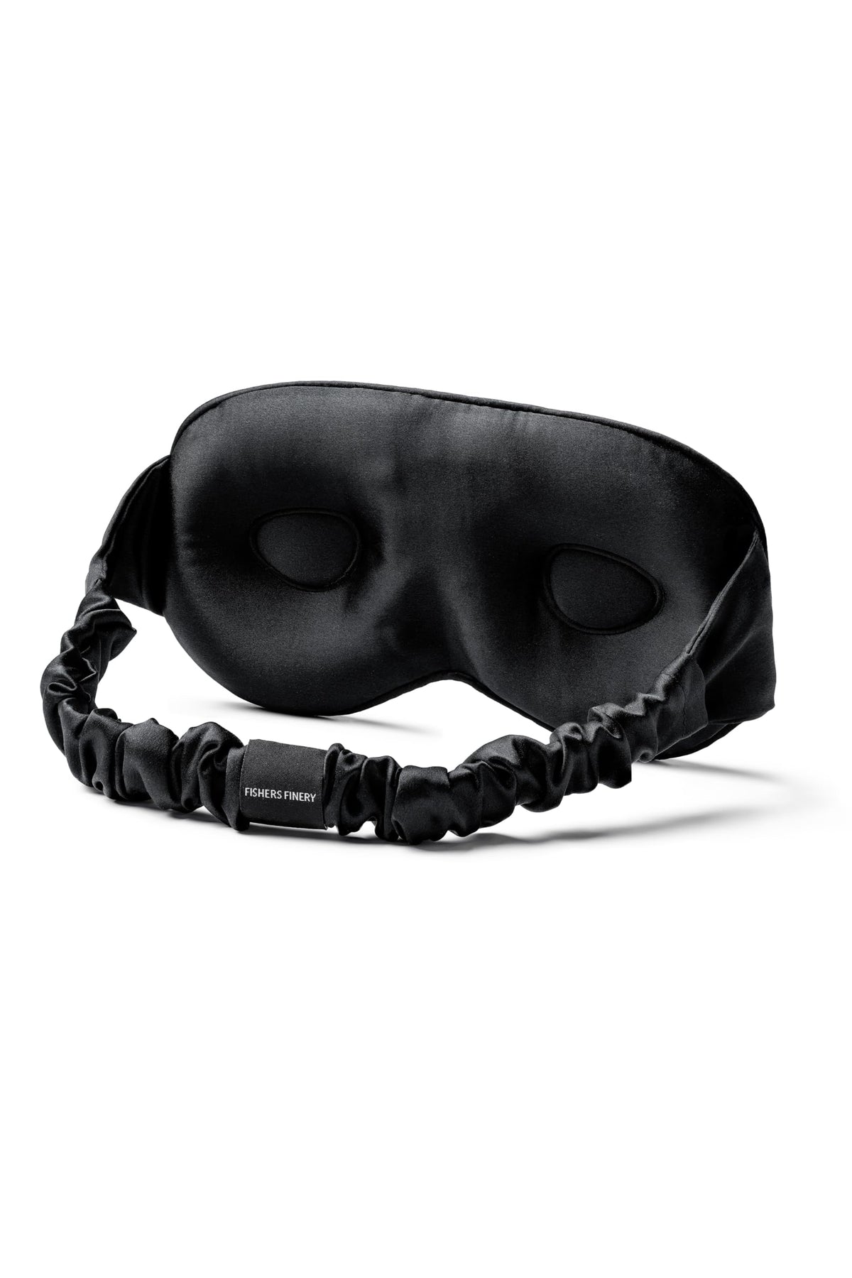 Fishers Finery 25 Momme Silk Sleep Mask contoured blackout for deep rest