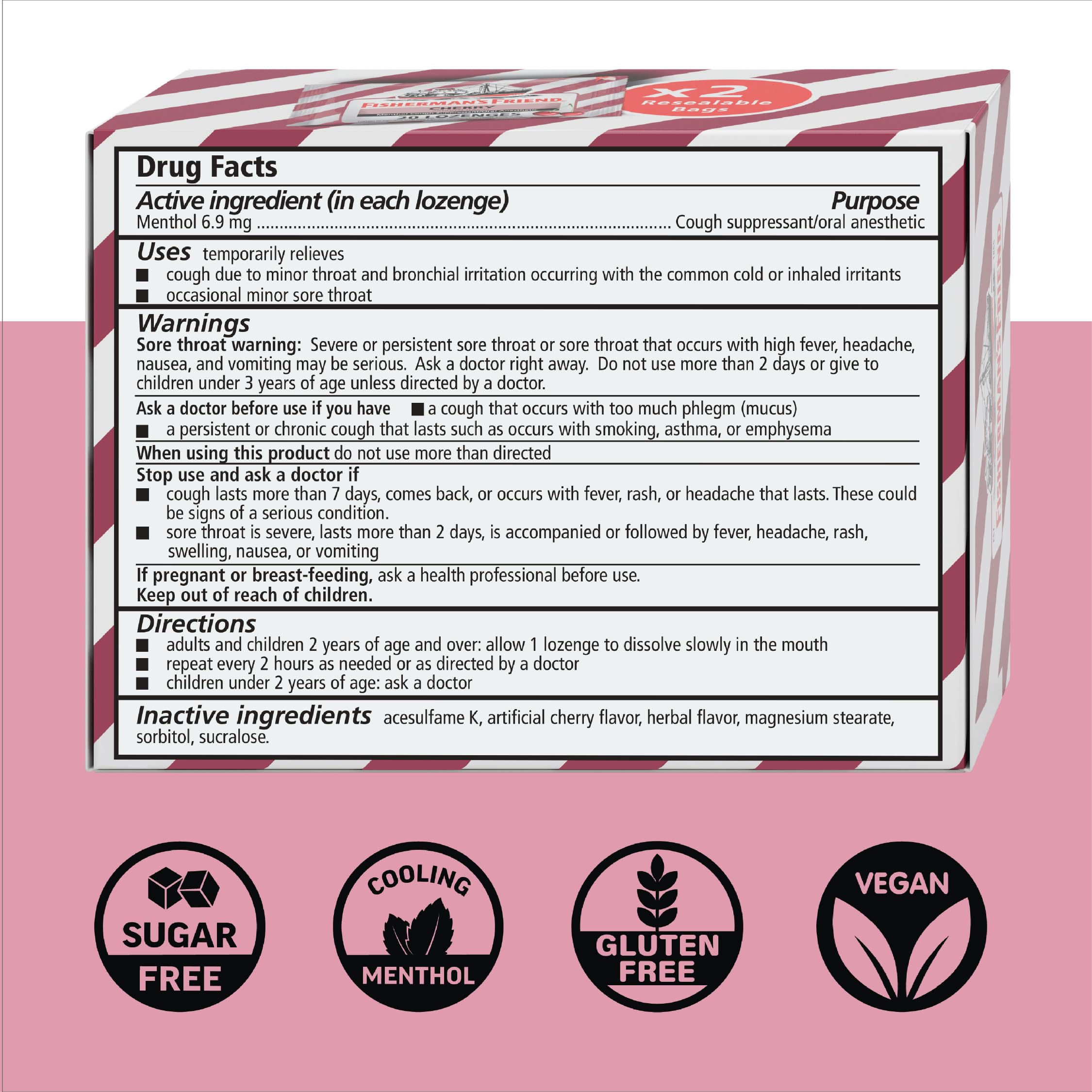 Fisherman's Friend on-the-go relief for travel, work, and outdoor activities.