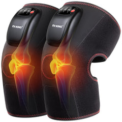 FIT KING knee massager knee area airbags provide Shiatsu-like kneading for knee comfort.