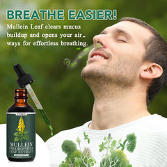 Bottle pour action demonstrates easy dosing for daily respiratory support