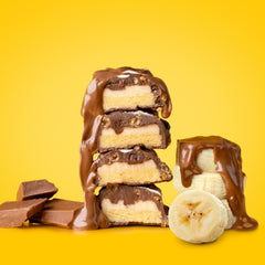 FITCRUNCH 16g protein illustration signals a post-workout snack option