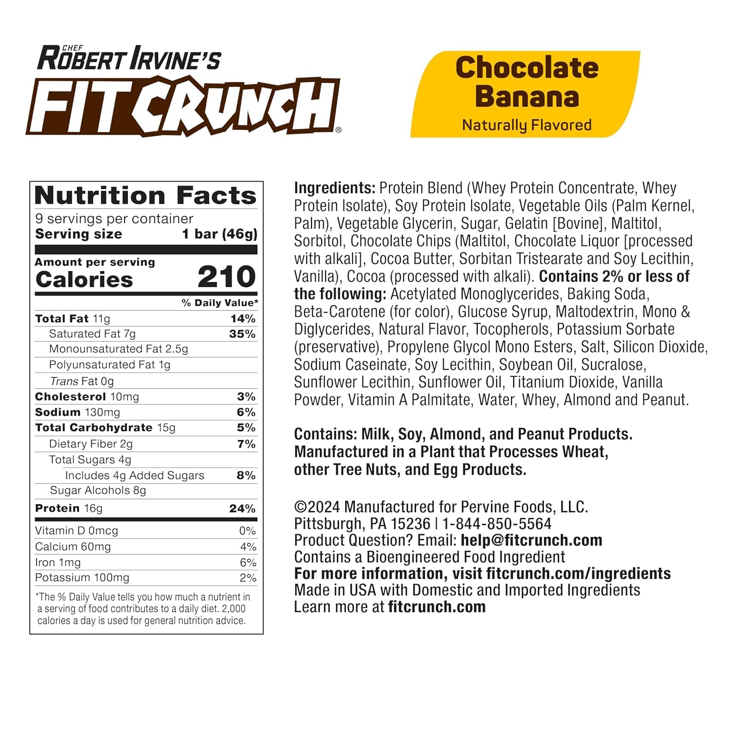 FITCRUNCH 6-layer baked bar structure highlights rich, multi-texture bite