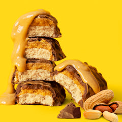 FitCrunch 9-bar pack displayed for convenient portion-controlled snacking