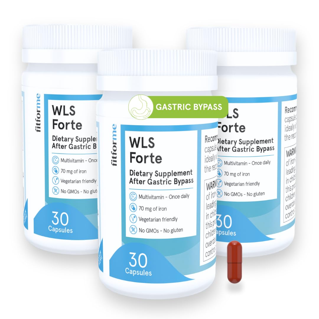 FitForMe WLS Forte bottle supports daily bariatric nutrition after gastric bypass