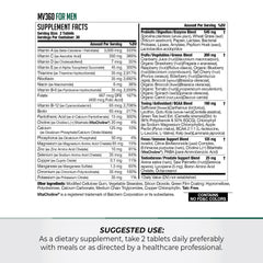 FitLife MV360 bottle top view showing compact daily multivitamin.