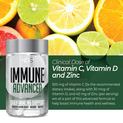 FitLife Immune Booster elderberry capsules on display for natural flavorful immune support