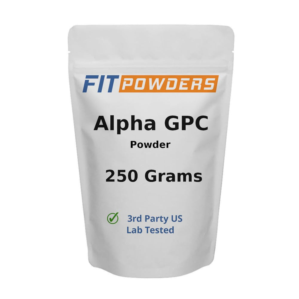 FitPowders Alpha GPC powder bottle for focused daily use