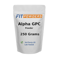 FitPowders Alpha GPC powder bottle for focused daily use