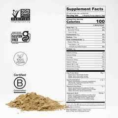 fitppl scoop showing 18g vegan protein for post-workout recovery.