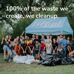 fitppl sustainable packaging funds cleanup efforts in local spaces.
