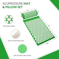 Fitvids acupressure pillow neck support for proper alignment and comfort.