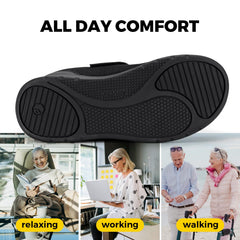 FitVille slip-resistant sole enhances grip on multiple surfaces