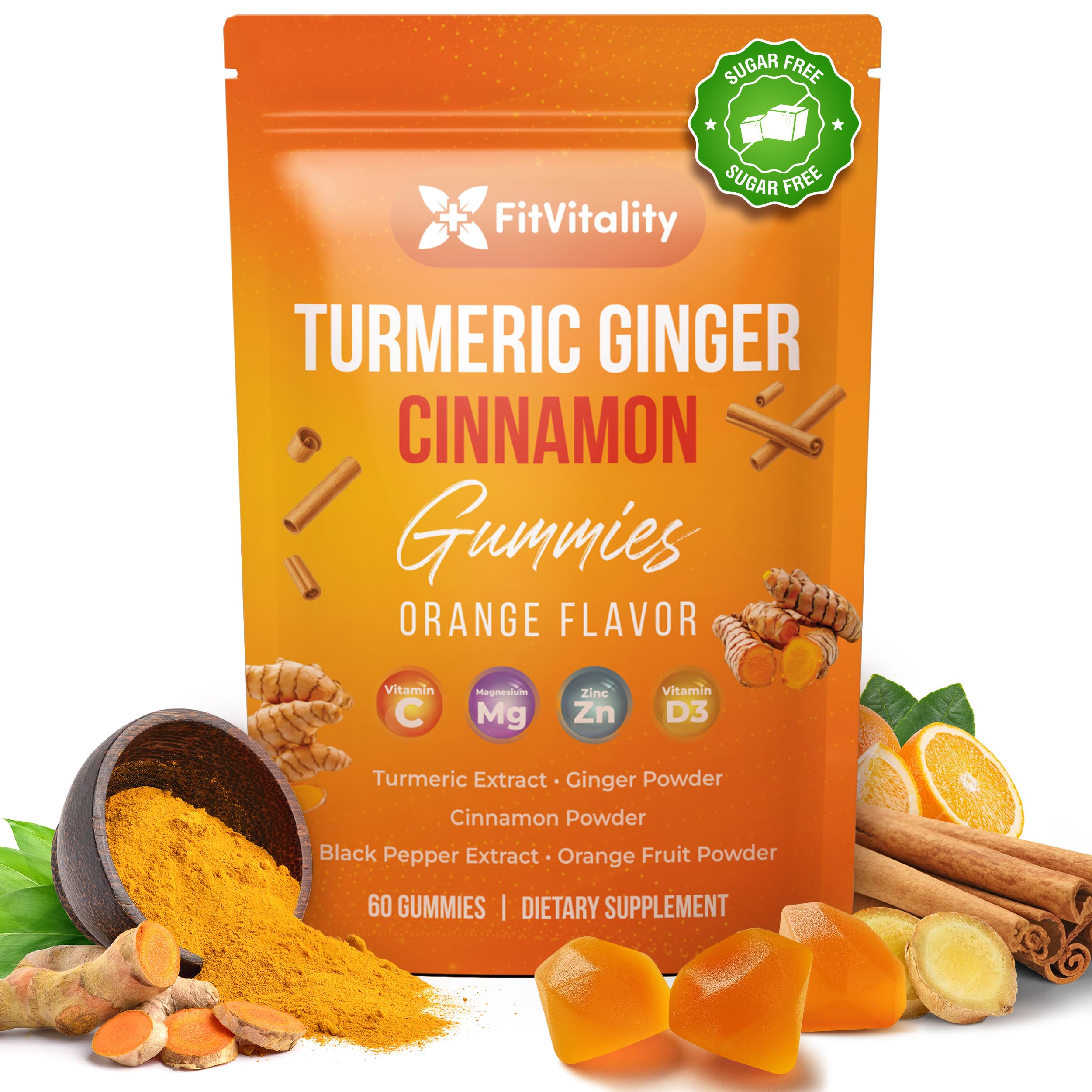 FitVitality eco-friendly packaging and fresh gummies.