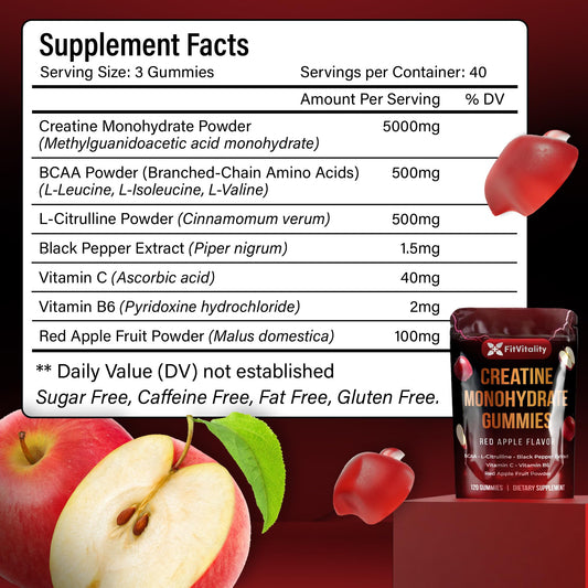 FitVitality gummy close-up texture highlighting chewable form and flavor