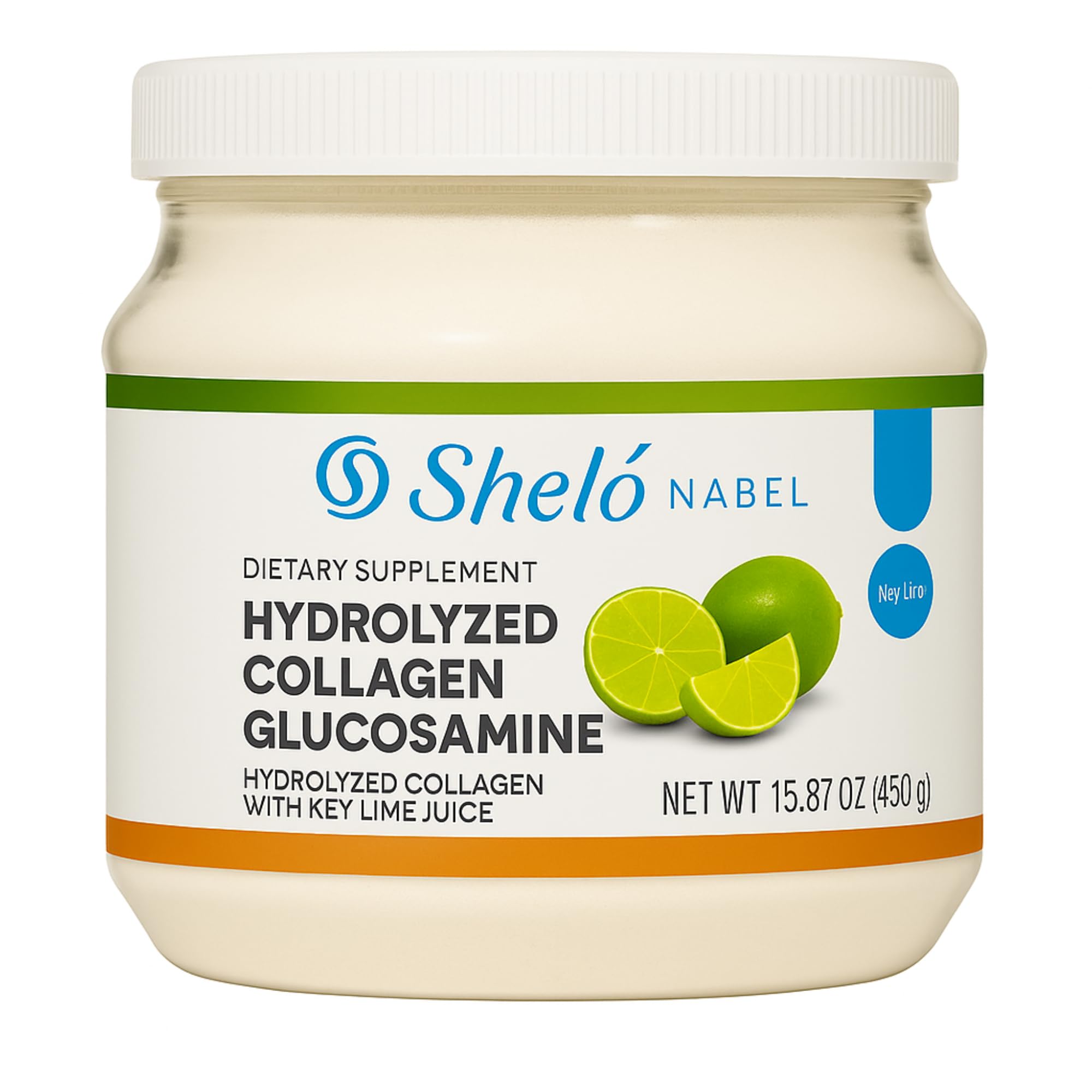 Five Brothers Collagen Lemon bottle highlighting hydrolyzed formula for joints and skin.