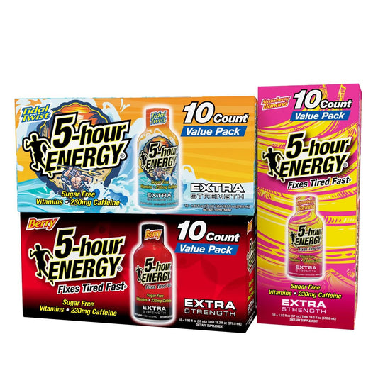 5-hour ENERGY Berry shot for quick alertness on the go