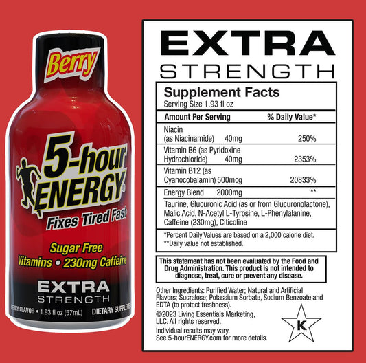 5-hour ENERGY Tidal Twist shot delivering portable energy during travel