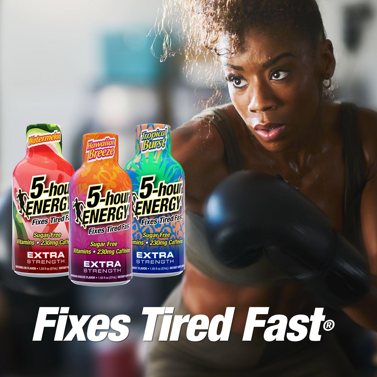 5-Hour ENERGY Variety Pack front view emphasizing flavor options