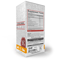 Rich Piana 5150 powder poured into shaker for Citrus Mango mix.