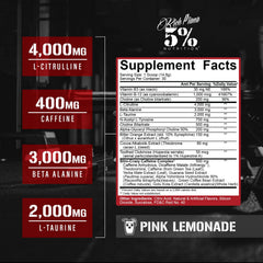 Five Percent Nutrition Rich Piana 5150 serving scoop demonstrates quick mixability.
