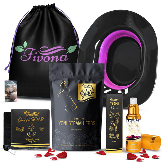 FIVONA Yoni Care Kit seat shows universal fit for easy steaming
