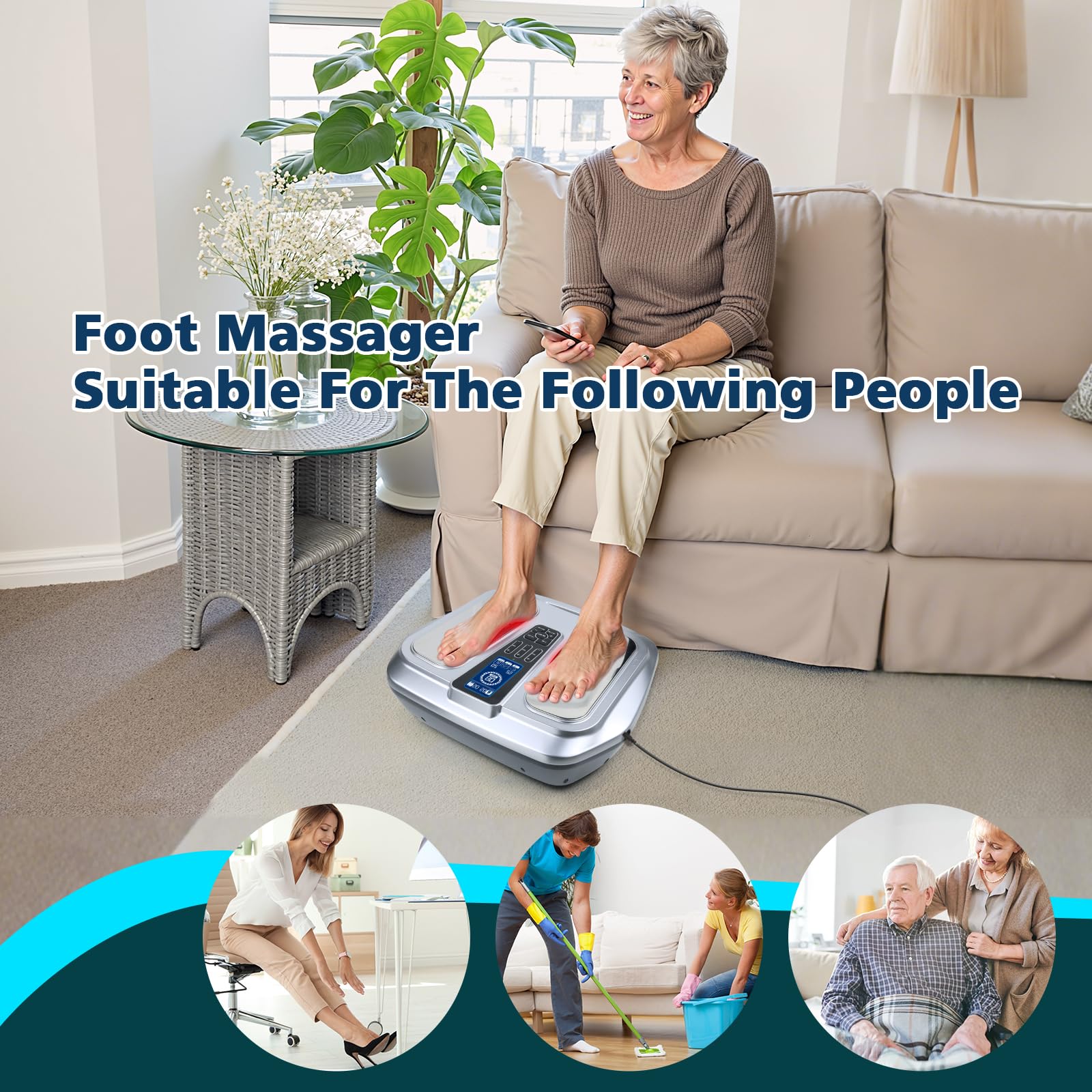 Fiwene four reusable pads enabling broader pain management at home.