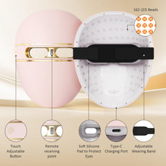 F FIWENE FSA LED mask remote control for convenient session timing