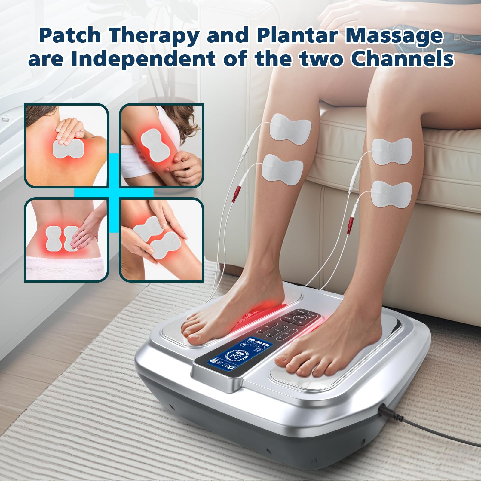 Fiwene massager operating quietly for discreet daily use.