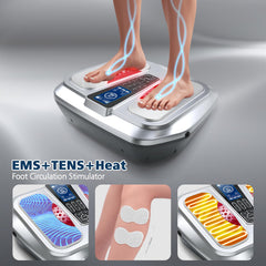 Fiwene remote control showing customizable massage settings for comfort.