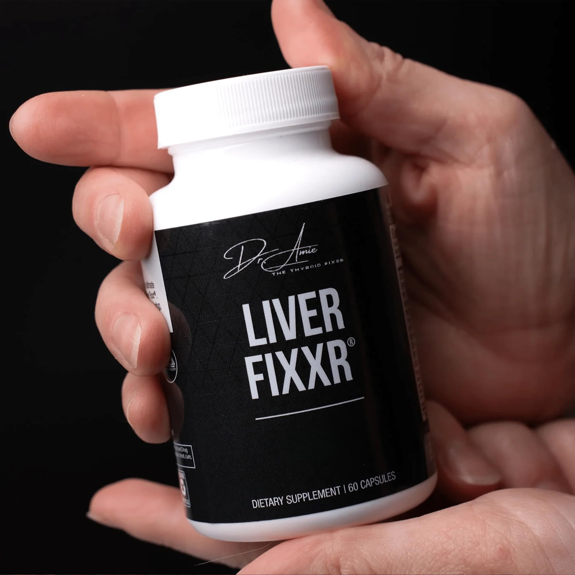 Fixxr Liver packaging arranged to highlight USA-made quality.