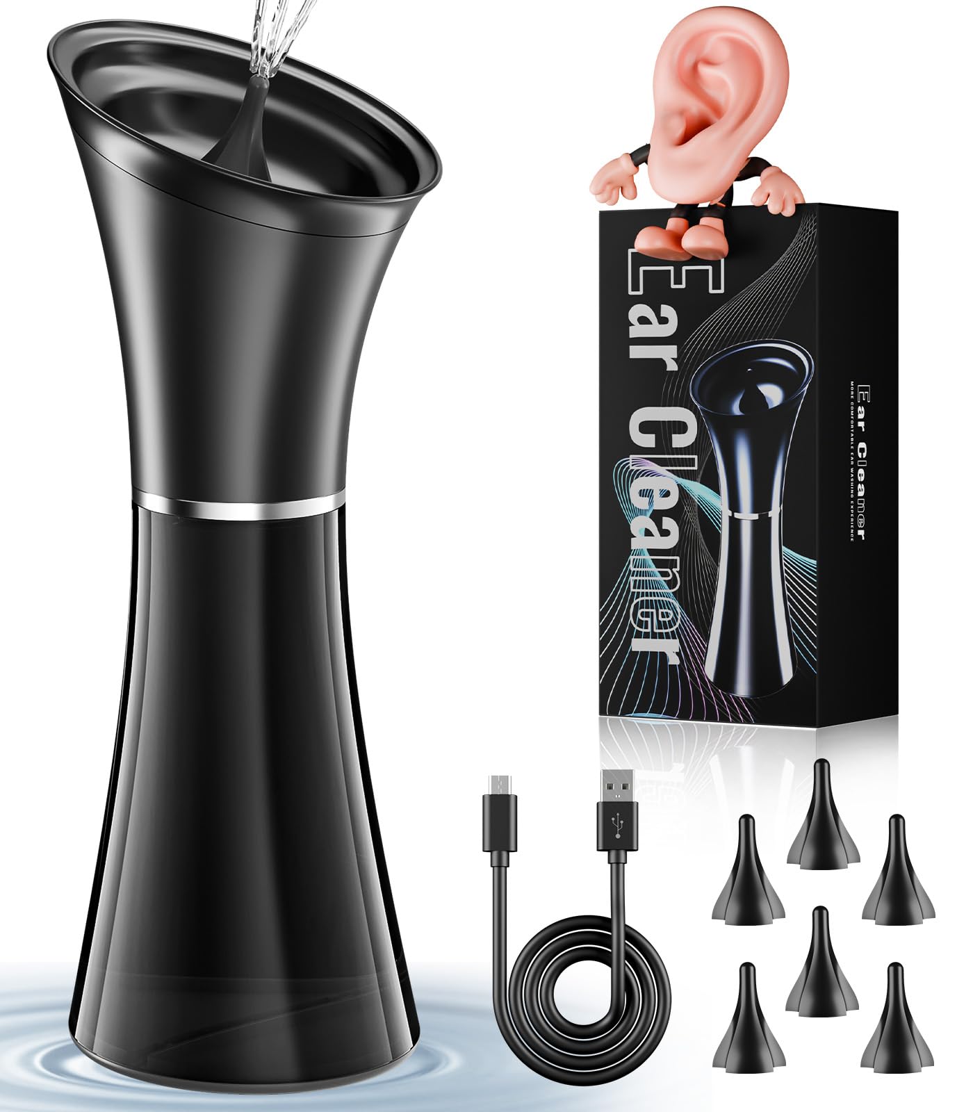 FlaoAito ear wax removal kit compact design for easy at-home use.