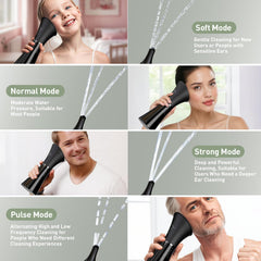 FlaoAito IPX7 waterproof ear cleaner suitable for bathroom use.
